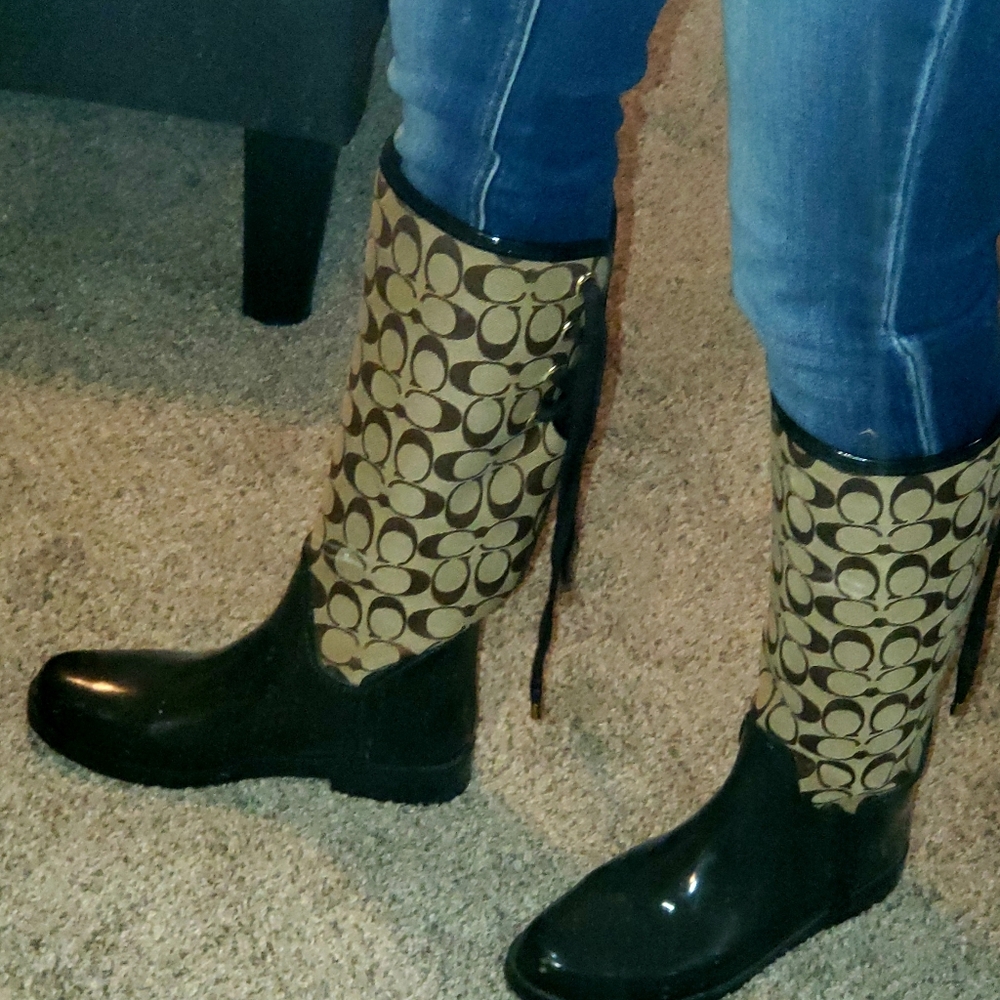 Coach rainboots - Picture 3 of 5